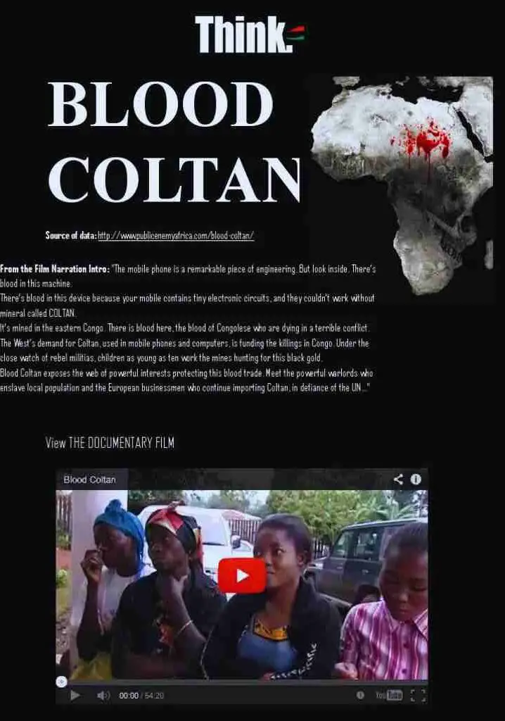 Blood Coltan (2007) | Full Documentary