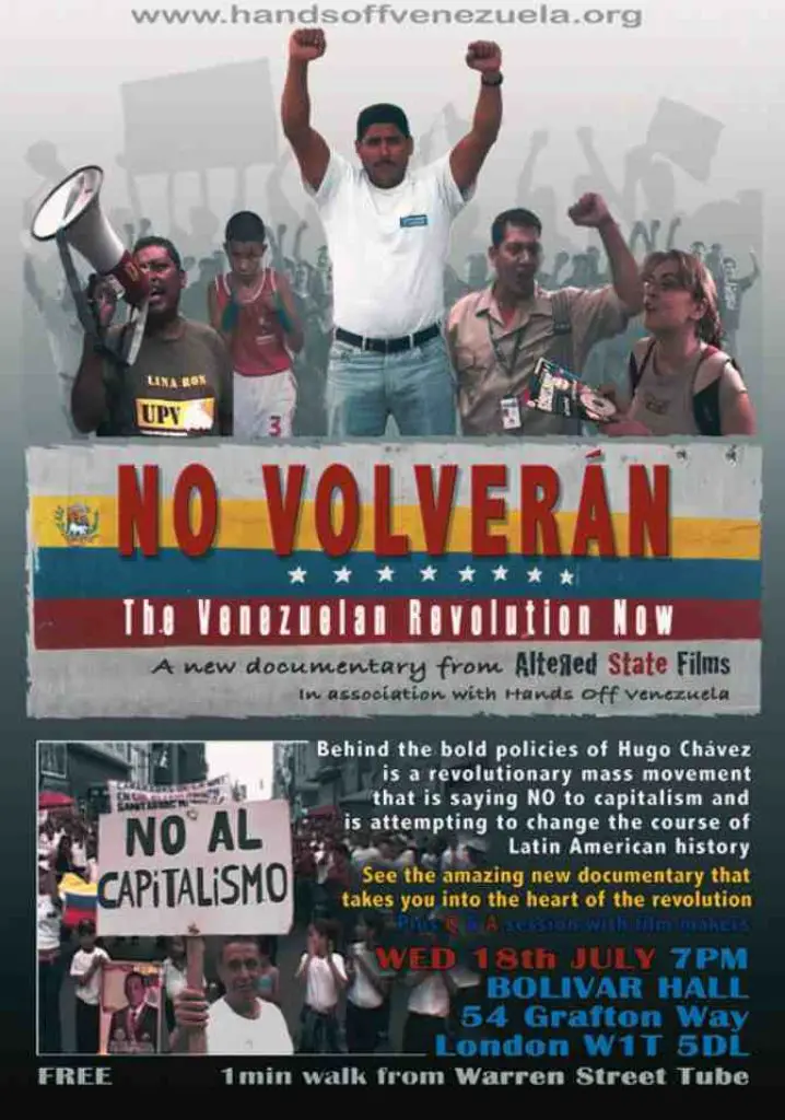 No Volverán: The Venezuelan Revolution Now (2007) | Full Documentary