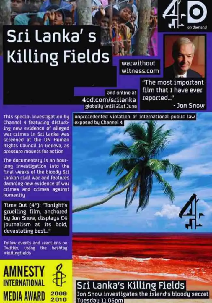 Sri Lanka’s Killing Fields (2011) | Full Documentary